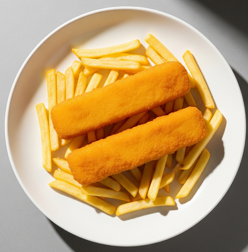 4 Kids Fish Fingers (2) & Chips 